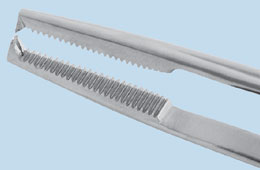 Long Bonney Tissue Forceps