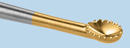 Chandran Bent Serrated Curette