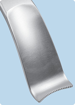 Mueller-type Femoral Neck Elevator with Blunt Teeth
