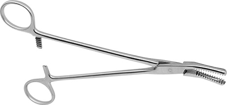 Angled Hip Capsule Clamp