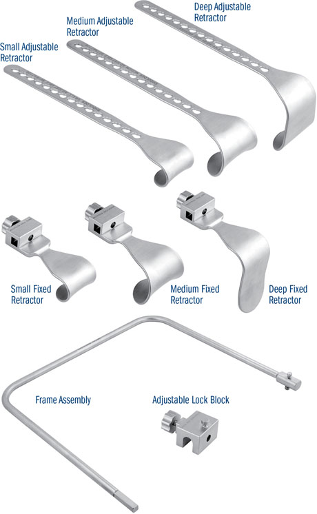 Bell-Hawkins Shoulder Frame and Blade Set