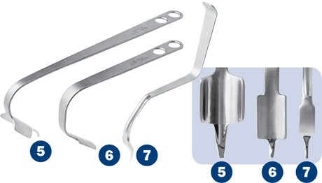 Dorr Bent Hohmann Retractors