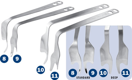 Dorr Posterior Capsule and Sciatic Nerve Protection Retractors