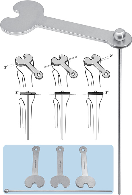 Grant TKA Anatomic Bone File Set