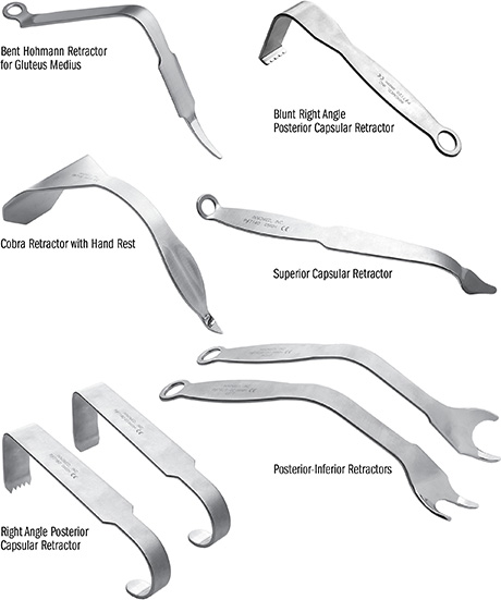 Minimal Incision Total Hip Retractors