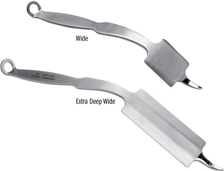 Modified Hohmann Retractors — Wide