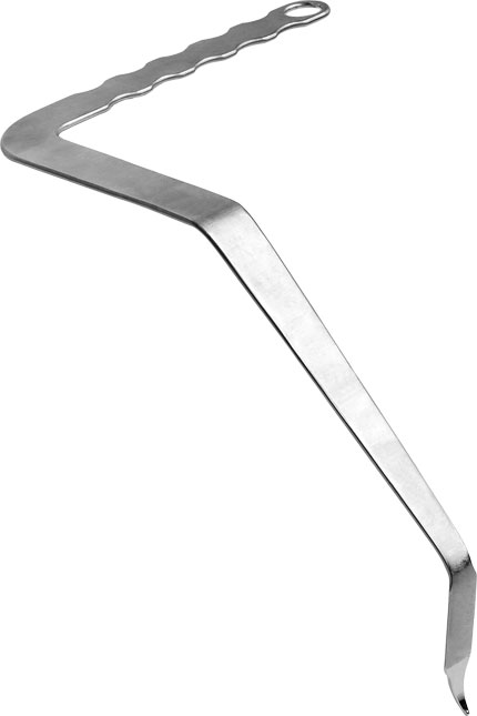 Offset Handle Hip Retractor