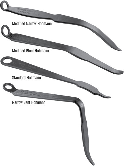 Radiolucent Hohmann Retractors