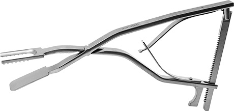 Rosenstein Forked Tibial Grasper for UKA