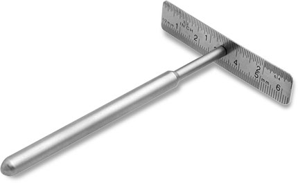 Ruler with Right Angle Handle