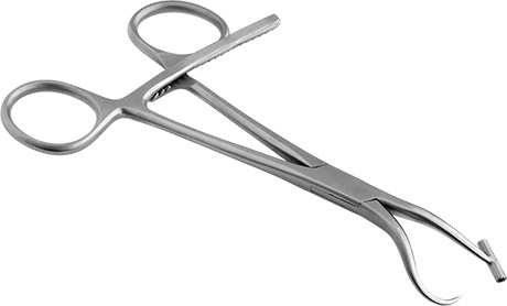 Teurlings Medial Malleolar Clamp w/Wire Guide