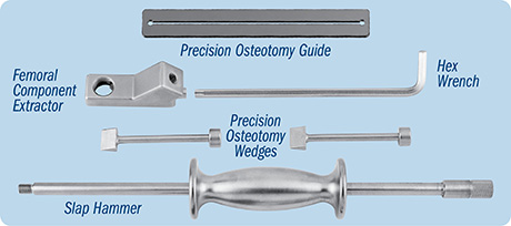 Unger Universal Femoral Component Extractor with Precision Osteotomy Guide