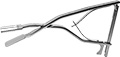 Rosenstein Forked UKA Tibial Fragment Grasper