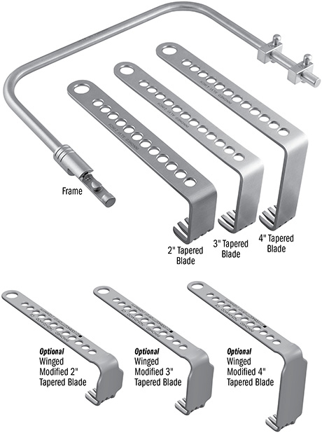 Alvi Small Charnley Style Locking Frame Set