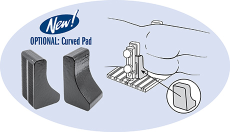 Curved Pad Option