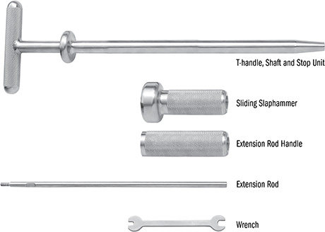Incavo Tibia Component Revision Osteotomes