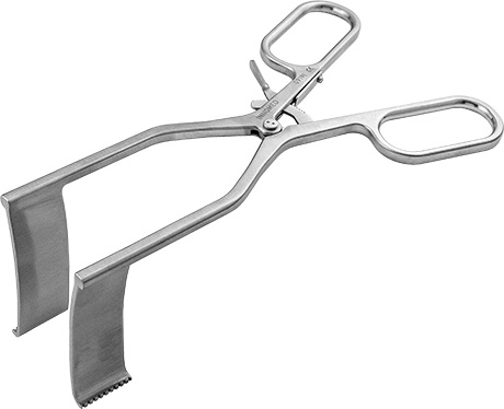 Deep Meyerding Retractor with Ergonomic Handle